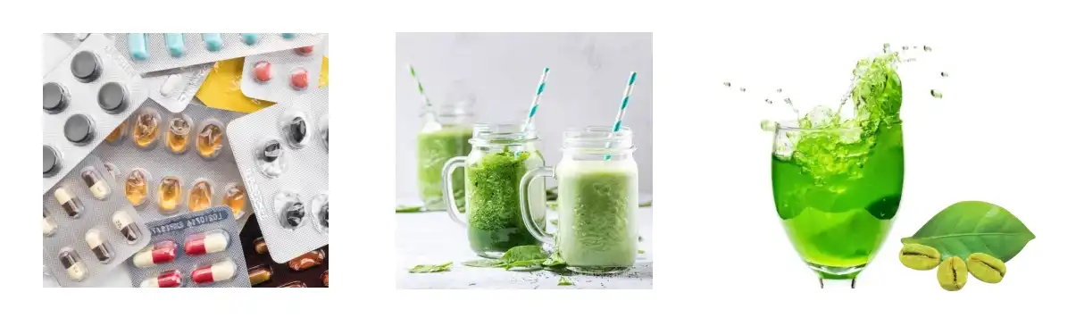 Application of Green Coffee Bean Extract Application of Green Coffee Bean Extract