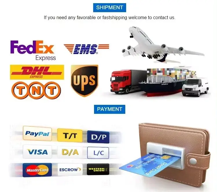 payment & shipment payment & shipment